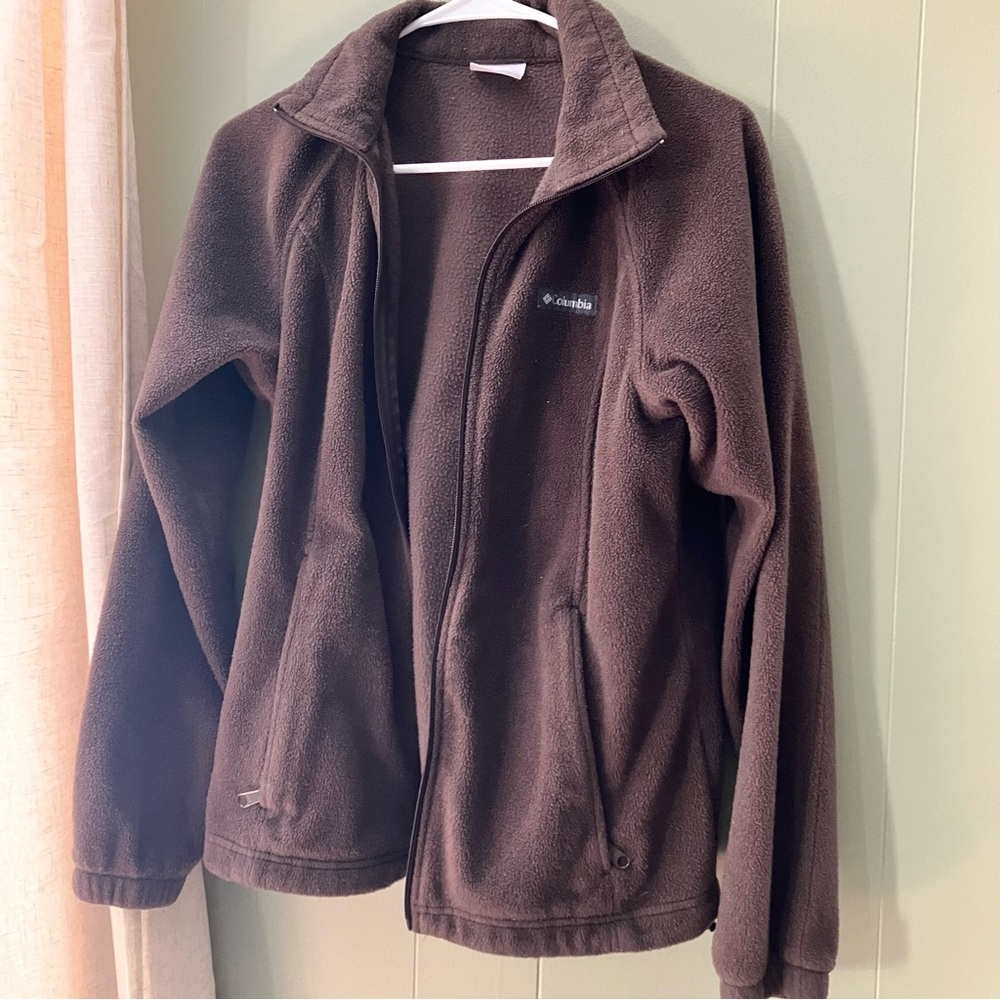 Columbia full zip fleece jacket